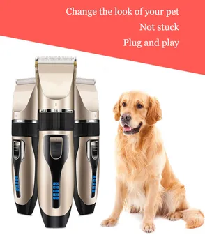 Pet dog grooming clipper pet cat clipper professional groomer kit USB rechargeable low noise pet hair trimmer display battery 
Pet dog grooming clipper pet cat clipper professional groomer kit USB rechargeable low noise pet hair trimmer display battery
