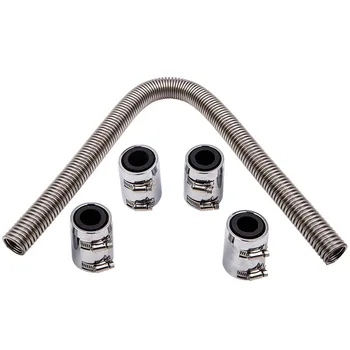 36 Inch Aluminum Flex Coolant Water Radiator Hose With Upper & Lower Caps Kit
36 Inch Aluminum Flex Coolant Water Radiator Hose With Upper & Lower Caps Kit