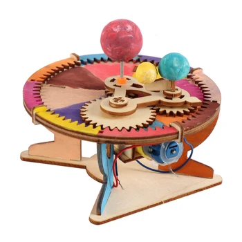 Sun Moon Earth Running Model Science Experiment Children DIY Assembly Educational Toy FJ88
Sun Moon Earth Running Model Science Experiment Children DIY Assembly Educational Toy FJ88