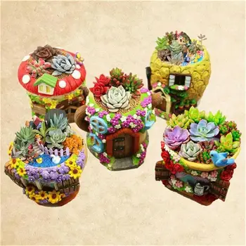Resin Cachepot Flower Pot Creative Cartoon Statue Bonsai Succulent Garden Wall Planter Balcony Decor Plant Orchids Stand Outdoor
Resin Cachepot Flower Pot Creative Cartoon Statue Bonsai Succulent Garden Wall Planter Balcony Decor Plant Orchids Stand Outdoor