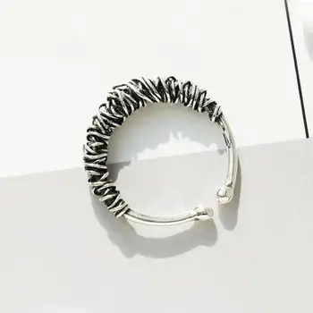 925 Sterling Silver Line Twisted Twist Rings For Women Fashion Fine Jewelry Femme Open Ring Vintage Simple High Quality 925-1017
925 Sterling Silver Line Twisted Twist Rings For Women Fashion Fine Jewelry Femme Open Ring Vintage Simple High Quality 925-1017