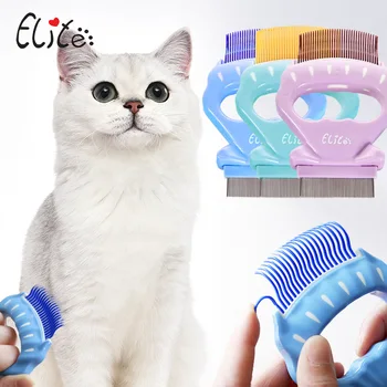 Japanese Style Hair Removal Knot Cat Shell Comb Memory Material Stainless Steel Needle Soft Tooth Double Head Pet Hair Comb 
Japanese Style Hair Removal Knot Cat Shell Comb Memory Material Stainless Steel Needle Soft Tooth Double Head Pet Hair Comb