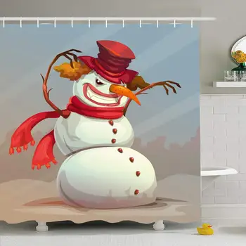 Shower Curtain Set with Hooks 72x78 White Scary Graphic Winter Snowman Smile Fearful Xmas Teeth Carrot Bloody Snow Miscellaneous
Shower Curtain Set with Hooks 72x78 White Scary Graphic Winter Snowman Smile Fearful Xmas Teeth Carrot Bloody Snow Miscellaneous