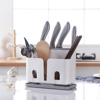 Kitchenware Storage Box Multi-functional Chopsticks Storage Box Knife Holder With Draining Board
Kitchenware Storage Box Multi-functional Chopsticks Storage Box Knife Holder With Draining Board