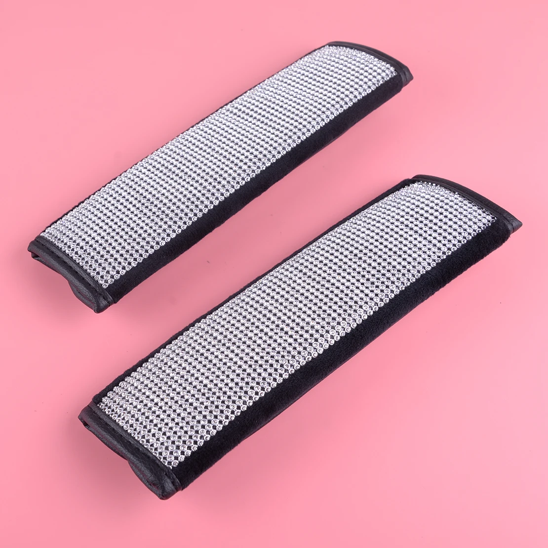 DWCX New 2PCS Car Bling Stylish Rhinestone Seat Belt Shoulder Pad Cover Trim Cushion Car-Styling Polyurethane
DWCX New 2PCS Car Bling Stylish Rhinestone Seat Belt Shoulder Pad Cover Trim Cushion Car-Styling Polyurethane