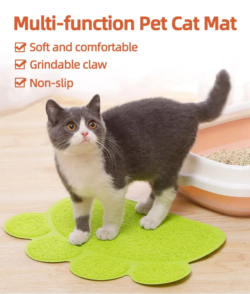 Pet Cat Mat Feeding Pad Mats Bone Paw Print Double layer Waterproof Cat Litter Mat Multiple colors Pet Mat Cat Toilet Mats
Pet Cat Mat Feeding Pad Mats Bone Paw Print Double layer Waterproof Cat Litter Mat Multiple colors Pet Mat Cat Toilet Mats