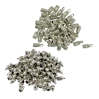 150 Pieces Bell Shape End Cap Cord Connector For Jewelry Making Findings
150 Pieces Bell Shape End Cap Cord Connector For Jewelry Making Findings
