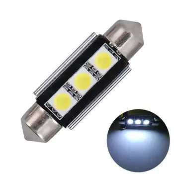Car Double Tip 5050 39Mm 3 Led Decoding Light For Canbus Anti-Alarm Reading Led Light License Plate Light
Car Double Tip 5050 39Mm 3 Led Decoding Light For Canbus Anti-Alarm Reading Led Light License Plate Light