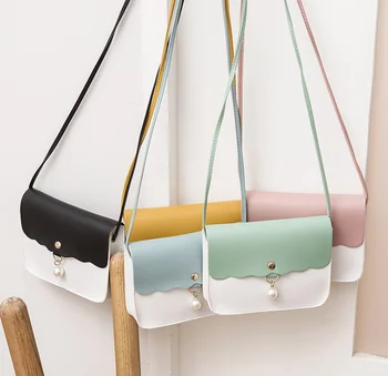 Women Small Cross-body Satchel Stylish PU Leather Shoulder Bag with Pearl Decor Ladies Small Handbag
Women Small Cross-body Satchel Stylish PU Leather Shoulder Bag with Pearl Decor Ladies Small Handbag