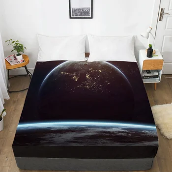 3D Bed Sheet With Elastic Fitted Sheet Double Mattress Cover 135/150/180/200/160x200 Bedding Moon
3D Bed Sheet With Elastic Fitted Sheet Double Mattress Cover 135/150/180/200/160x200 Bedding Moon