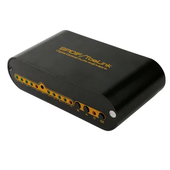 SPDIF TOSLINK Digital Optical o True Matrix 4X2 Switcher Switch Splitter 4 in 2 Out Video Converter Remote Control(EU Plug)
SPDIF TOSLINK Digital Optical o True Matrix 4X2 Switcher Switch Splitter 4 in 2 Out Video Converter Remote Control(EU Plug)