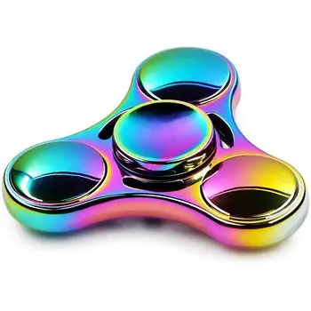 Hot Colorful Rainbow Fidget Spinner Spinner Metal Hand Spinner For Autism Rotation Anti Stress Toys for Children
Hot Colorful Rainbow Fidget Spinner Spinner Metal Hand Spinner For Autism Rotation Anti Stress Toys for Children