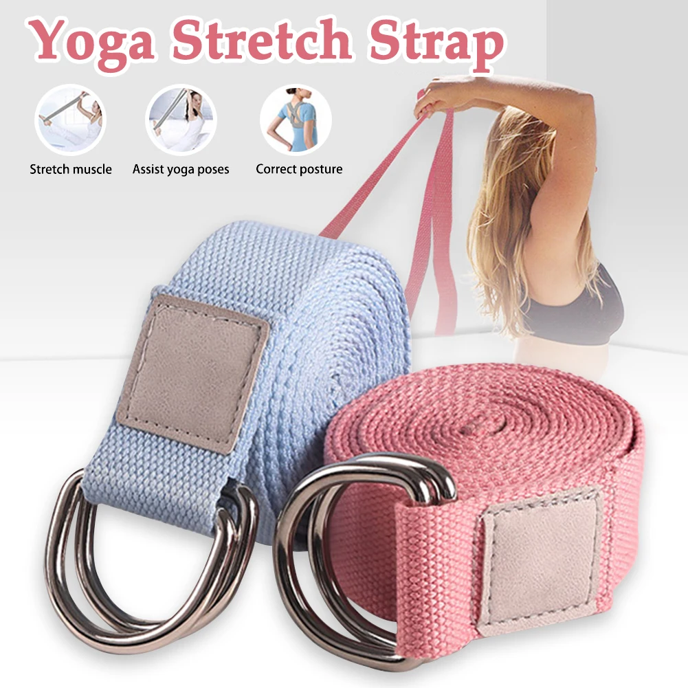 Yoga Strap Inelastic Stretch Bands with Adjustable D-Ring Buckles for Yoga Pilates Physical Therapy Dance In Stock fastshipping
Yoga Strap Inelastic Stretch Bands with Adjustable D-Ring Buckles for Yoga Pilates Physical Therapy Dance In Stock fastshipping