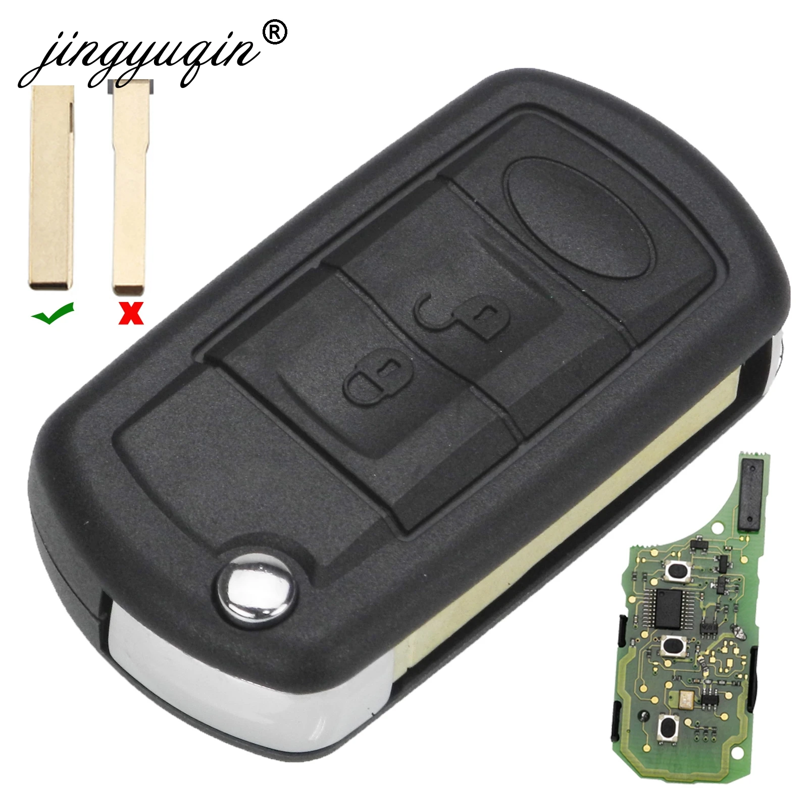 jingyuqin 8pcs Flip Remote Car Key For Land Rover Vogue For Range Rover 315MHz 433MHz PCF7935 Chip HU92 Blade 
jingyuqin 8pcs Flip Remote Car Key For Land Rover Vogue For Range Rover 315MHz 433MHz PCF7935 Chip HU92 Blade