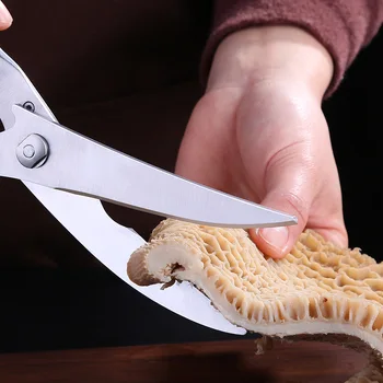 Multifunction Stainless Steel Kitchen Siccor Chicken Bone Cutter Cook Shear Duck Fish Meat Cut Chef Scissors
Multifunction Stainless Steel Kitchen Siccor Chicken Bone Cutter Cook Shear Duck Fish Meat Cut Chef Scissors