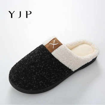 YJP Men Winter Warm Cloth Household Casual Slippers Fleece Plush Slipper Indoor Floor Flat Non-slip Home Autumn Winter Slippers
YJP Men Winter Warm Cloth Household Casual Slippers Fleece Plush Slipper Indoor Floor Flat Non-slip Home Autumn Winter Slippers