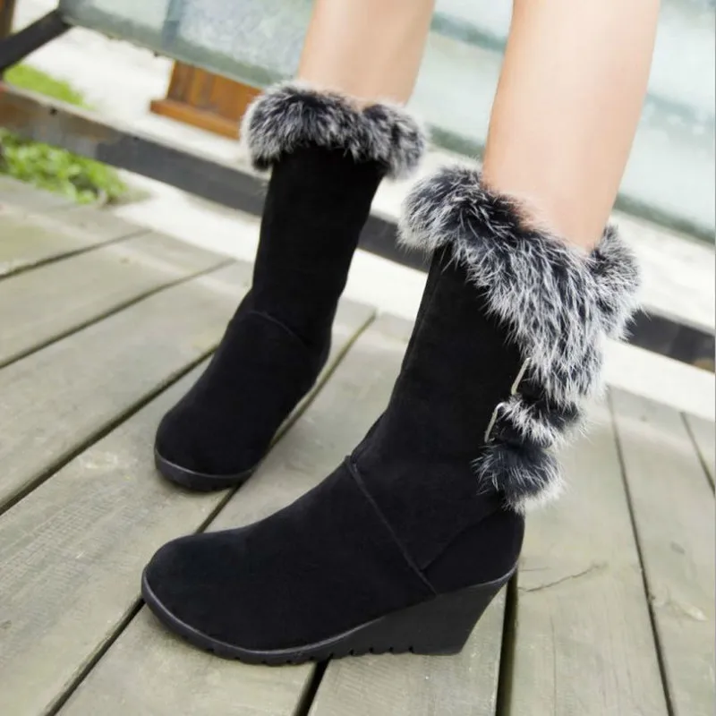 women winter boots wedges slip on short plush snow booties warm plus size australian boots botas mujer invierno a124
women winter boots wedges slip on short plush snow booties warm plus size australian boots botas mujer invierno a124