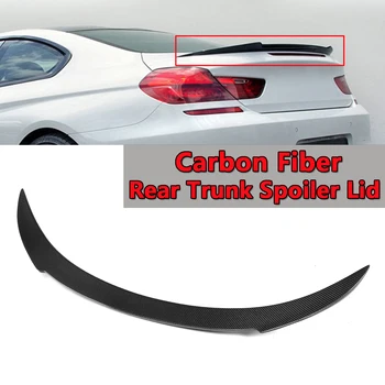Real Carbon Fiber Rear Trunk Spoiler Lid For BMW F13 F06 640i 650i M6 2012-2016 V Style Rear Wing Spoiler Rear Trunk Black 130cm 
Real Carbon Fiber Rear Trunk Spoiler Lid For BMW F13 F06 640i 650i M6 2012-2016 V Style Rear Wing Spoiler Rear Trunk Black 130cm