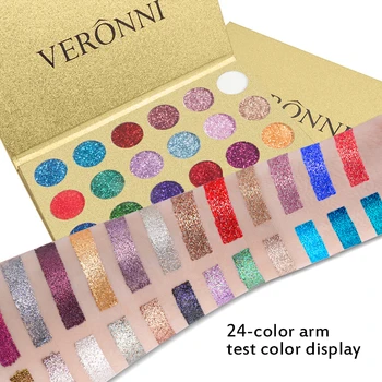 VERONNI 15/24Color Eyeshadow Glitter Shiny Matte Glitter Pigment Eyeshadow Palette Metallic Diamond Makeup Palette TSLM1
VERONNI 15/24Color Eyeshadow Glitter Shiny Matte Glitter Pigment Eyeshadow Palette Metallic Diamond Makeup Palette TSLM1