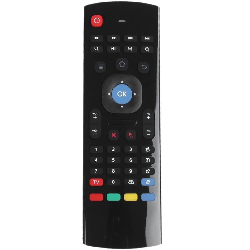 MX3 Portable 2.4G Wireless Remote Control Keyboard Controller Air Mouse for Smart TV Android TV box mini PC HTPC black
MX3 Portable 2.4G Wireless Remote Control Keyboard Controller Air Mouse for Smart TV Android TV box mini PC HTPC black