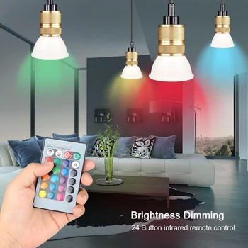 LED Colour Changing Light Bulb with Remote Control ,RGB Light Bulbs Colour Bulb with Timing, Memory, Dimmable
LED Colour Changing Light Bulb with Remote Control ,RGB Light Bulbs Colour Bulb with Timing, Memory, Dimmable