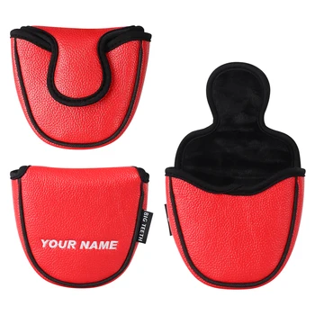 Custom Made Golf Mallet Putter Head Cover Customized Leather with Your Name 2-Ball Magnetic Closure
Custom Made Golf Mallet Putter Head Cover Customized Leather with Your Name 2-Ball Magnetic Closure