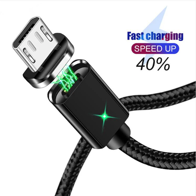 3A LED Magnetic Cable USB Type C Cable For iPhone X XR 8 7 Plus Micro USB Braided Wires For Samsung Xiaomi Magnet Charger Cable
3A LED Magnetic Cable USB Type C Cable For iPhone X XR 8 7 Plus Micro USB Braided Wires For Samsung Xiaomi Magnet Charger Cable