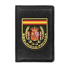 High Quality España Seguridad Privada Passport Cover Men Women Leather Slim ID Card Travel Holder Wallet Document Organizer Case
High Quality España Seguridad Privada Passport Cover Men Women Leather Slim ID Card Travel Holder Wallet Document Organizer Case