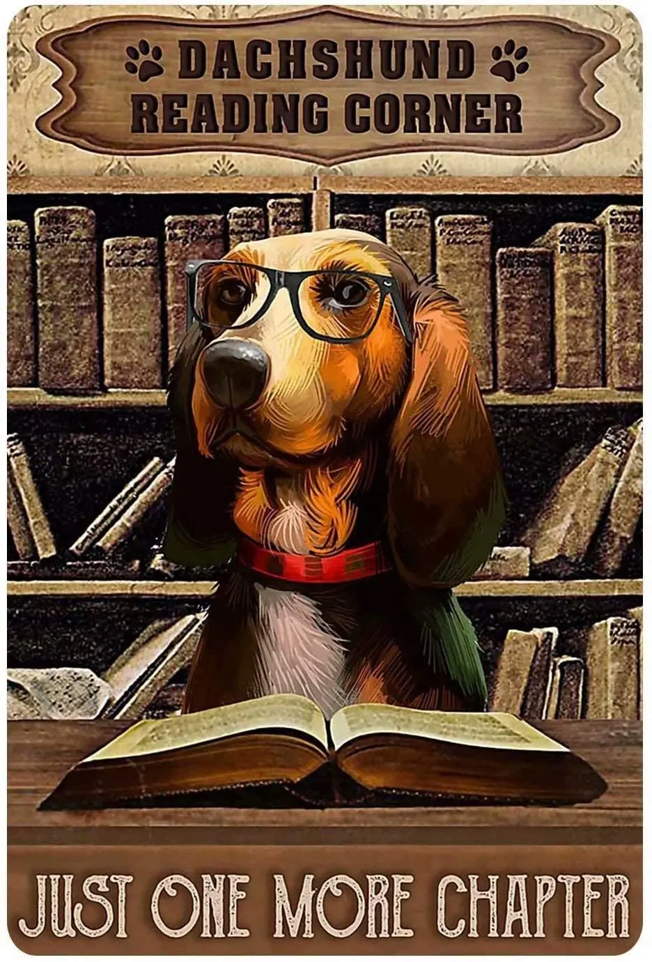 Metal Tin Sign Dog And Book Metal Tin Sign Metal Tin Sign Wall Decoration/Bar,Restaurant, Cafe, Living Room, Bedroom
Metal Tin Sign Dog And Book Metal Tin Sign Metal Tin Sign Wall Decoration/Bar,Restaurant, Cafe, Living Room, Bedroom