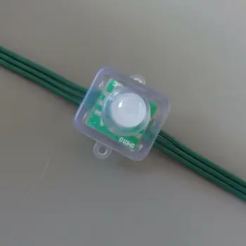 2500x WS2811 RGB LED Pixel Full Color 800Kbps 12mm Square 3PIN 12V IP68 Green jk1507
2500x WS2811 RGB LED Pixel Full Color 800Kbps 12mm Square 3PIN 12V IP68 Green jk1507