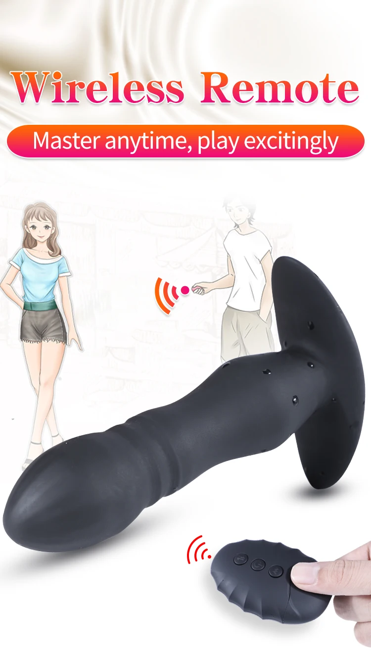 Фаллоимитатор Paradise Беспроводной Телескопический