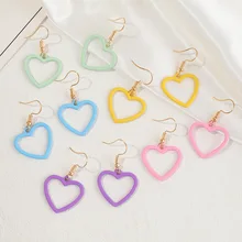 2022NEW NINGW Simple Colorful Hollow Love Heart Drop Earring for Women Ear Hook Piercing Dangle Earrings Jewelry Gifts
2022NEW NINGW Simple Colorful Hollow Love Heart Drop Earring for Women Ear Hook Piercing Dangle Earrings Jewelry Gifts