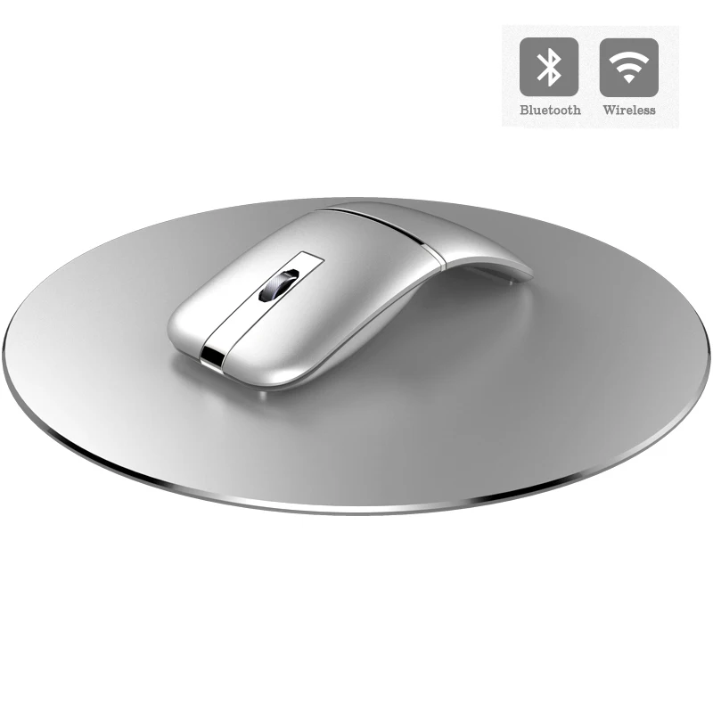 Мышь Компьютерная складная беспроводная 2 4 ГГц USB + Bluetooth | Компьютеры и офис