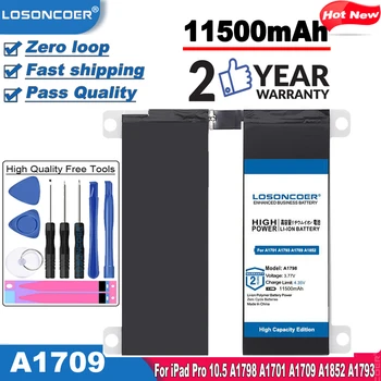 LOSONCOER for iPad pro 10.5 A1798 A1701 A1709 A1852 A1793 Replacement Tablet Battery 11500mAh
LOSONCOER for iPad pro 10.5 A1798 A1701 A1709 A1852 A1793 Replacement Tablet Battery 11500mAh