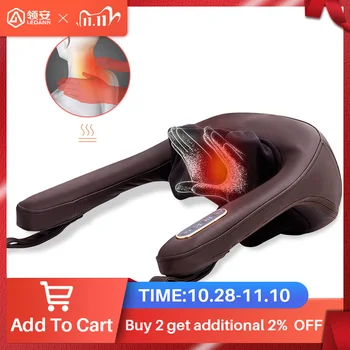 Ledann U Shape Electric Neck Back Waist Body Massage Pillow relieve pressure Malaxation Household Massagem Device Health Tool
Ledann U Shape Electric Neck Back Waist Body Massage Pillow relieve pressure Malaxation Household Massagem Device Health Tool