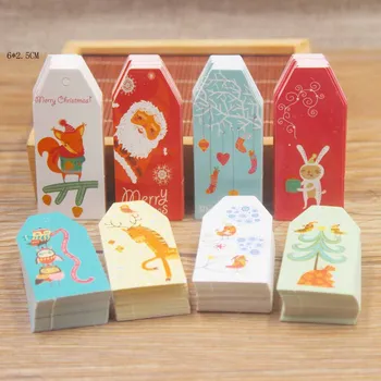 6x2.5cm Square Tag Label White Kraft Cardboard Cute Christmas Design Printing European Retro Gift Baking Decoration Label 100pcs
6x2.5cm Square Tag Label White Kraft Cardboard Cute Christmas Design Printing European Retro Gift Baking Decoration Label 100pcs