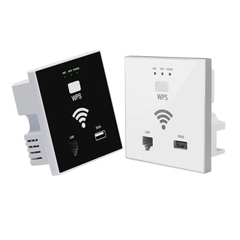 Wall Wifi Router 300Mbps Access Point Wireless Socket Ap With Rj45 Usb Wps Encryption For Home Hotel Project Support Ac Manageme
Wall Wifi Router 300Mbps Access Point Wireless Socket Ap With Rj45 Usb Wps Encryption For Home Hotel Project Support Ac Manageme