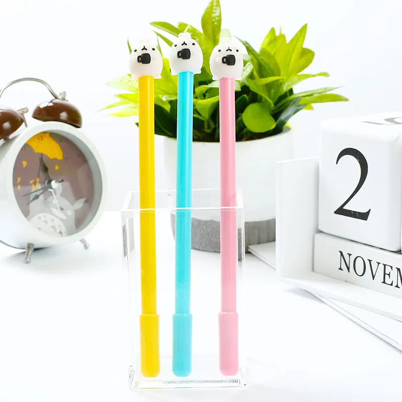 12pcs Kawai Coffee Rabbit Gel Pen Korean Cute Bunny Cartoon Stationary Thing School Office Supply Accessory Stationery Blue Item 
12pcs Kawai Coffee Rabbit Gel Pen Korean Cute Bunny Cartoon Stationary Thing School Office Supply Accessory Stationery Blue Item