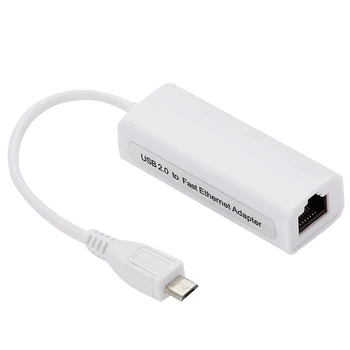 LAN Portable Network Card High Speed Micro USB To RJ45 Stable Wired Tablet PC RD9700 Chip Adapter Ethernet Durable For Android
LAN Portable Network Card High Speed Micro USB To RJ45 Stable Wired Tablet PC RD9700 Chip Adapter Ethernet Durable For Android