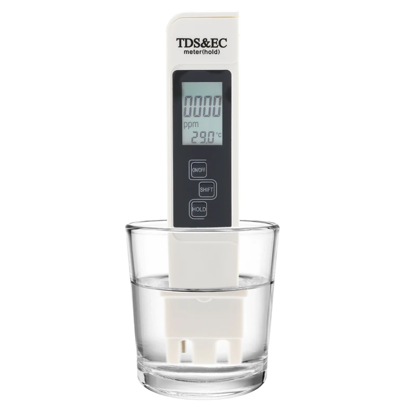 Water Tester Portable Digital TDS EC Meter Filter Measuring Water Quality Purity Tester Pen Aquarium Pool Water Purifier Measure
Water Tester Portable Digital TDS EC Meter Filter Measuring Water Quality Purity Tester Pen Aquarium Pool Water Purifier Measure