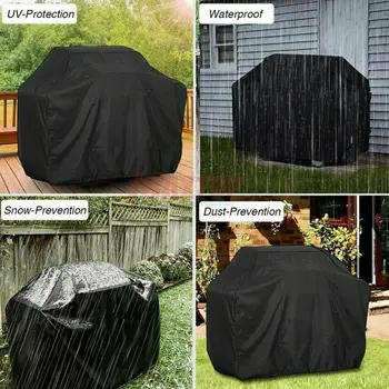 Barbecue Grill Cover Outdoor Waterproof UV Protection PU Coating Cover with Storage Bag
Barbecue Grill Cover Outdoor Waterproof UV Protection PU Coating Cover with Storage Bag