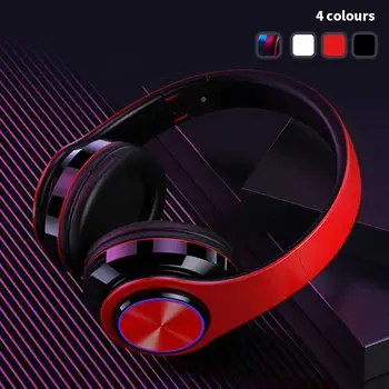 HiFi Stereo Sound Effect Wireless Bluetooth Headphone Music Headset Active Noise Cancelling Headphones Earphone With Microphone
HiFi Stereo Sound Effect Wireless Bluetooth Headphone Music Headset Active Noise Cancelling Headphones Earphone With Microphone