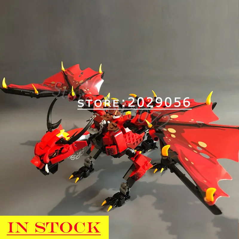 10938 In Stock Ninja Firstbourne Dragon Model 882Pcs Building Blocks Bricks Toys Compatible with 70653 06081 31152 31164 1128
10938 In Stock Ninja Firstbourne Dragon Model 882Pcs Building Blocks Bricks Toys Compatible with 70653 06081 31152 31164 1128