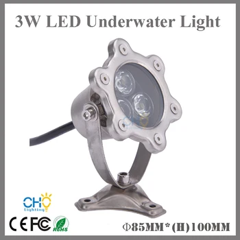 2pcs/lot DC12v / 24v outdoor pool lighting led underwater light 3w RGB 
2pcs/lot DC12v / 24v outdoor pool lighting led underwater light 3w RGB