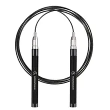 

Forcefree + Fitness Speed jump rope Self-Locking Adjustable Metal Skipping Ropes for Crossfit Workout Jumping Training With Bag