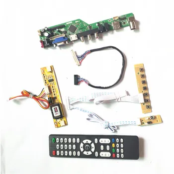 For B150XN05 V0 B150XN06 V1 LCD display T.V53 controller board 2CCFL 30Pin LVDS Remote+Inverter+keyboard VGA HDMI AV USB DIY kit
For B150XN05 V0 B150XN06 V1 LCD display T.V53 controller board 2CCFL 30Pin LVDS Remote+Inverter+keyboard VGA HDMI AV USB DIY kit