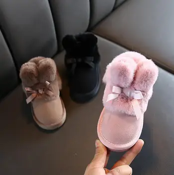 Rabbits Ears Snow Boots Girls Suede Toddler Winter Boots Warm Fur Winter Shoes for Boys Bow Band Baby Snow Boots Kids Footwear
Rabbits Ears Snow Boots Girls Suede Toddler Winter Boots Warm Fur Winter Shoes for Boys Bow Band Baby Snow Boots Kids Footwear