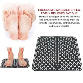 EMS Foot Massager Electric Massage Pad Muscle Stimulator Acupuncture Shaping Leg Cushion Pain Relief Therapy Foot Massage Mats
EMS Foot Massager Electric Massage Pad Muscle Stimulator Acupuncture Shaping Leg Cushion Pain Relief Therapy Foot Massage Mats