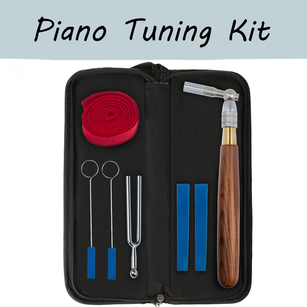 6pcs Piano Tuning Set W/Telescopic Hammer +Rubber Mute Tuning Fork+Bag Piano Tuning Kit Piano Tools
6pcs Piano Tuning Set W/Telescopic Hammer +Rubber Mute Tuning Fork+Bag Piano Tuning Kit Piano Tools