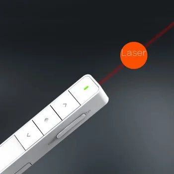 Wireless Presenter Red Light Presentation Pointer Clicker Laser Remote Control Highlighting Pen For PowerPoint
Wireless Presenter Red Light Presentation Pointer Clicker Laser Remote Control Highlighting Pen For PowerPoint